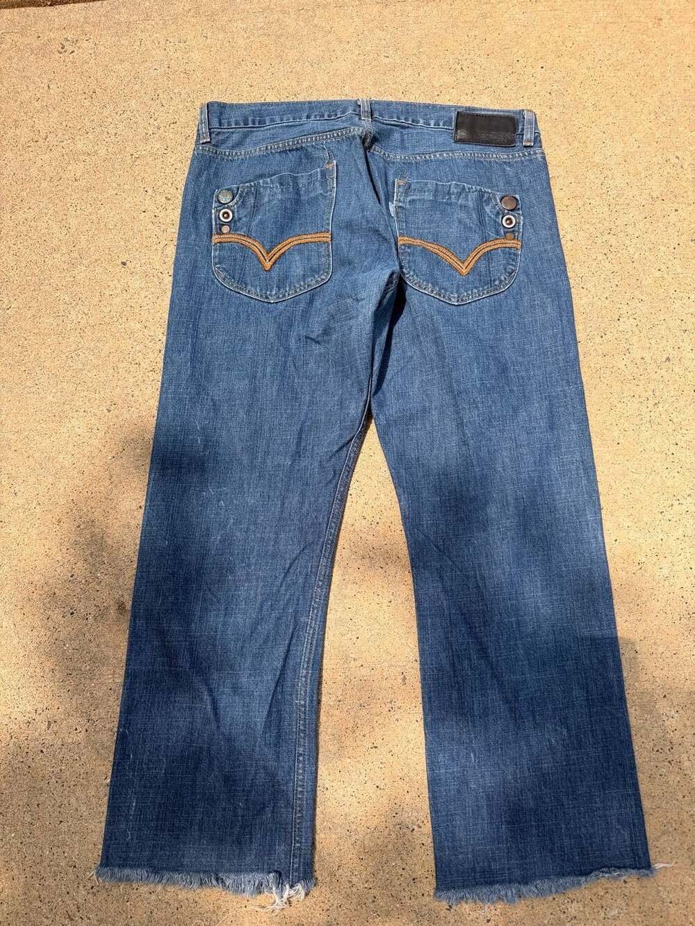 Levi's SilverTab Ltd. Vintage Y2K Raw Hem Denim Jeans